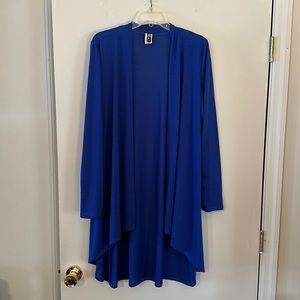 Modern Kiwi 2XL blue lightweight cardigan